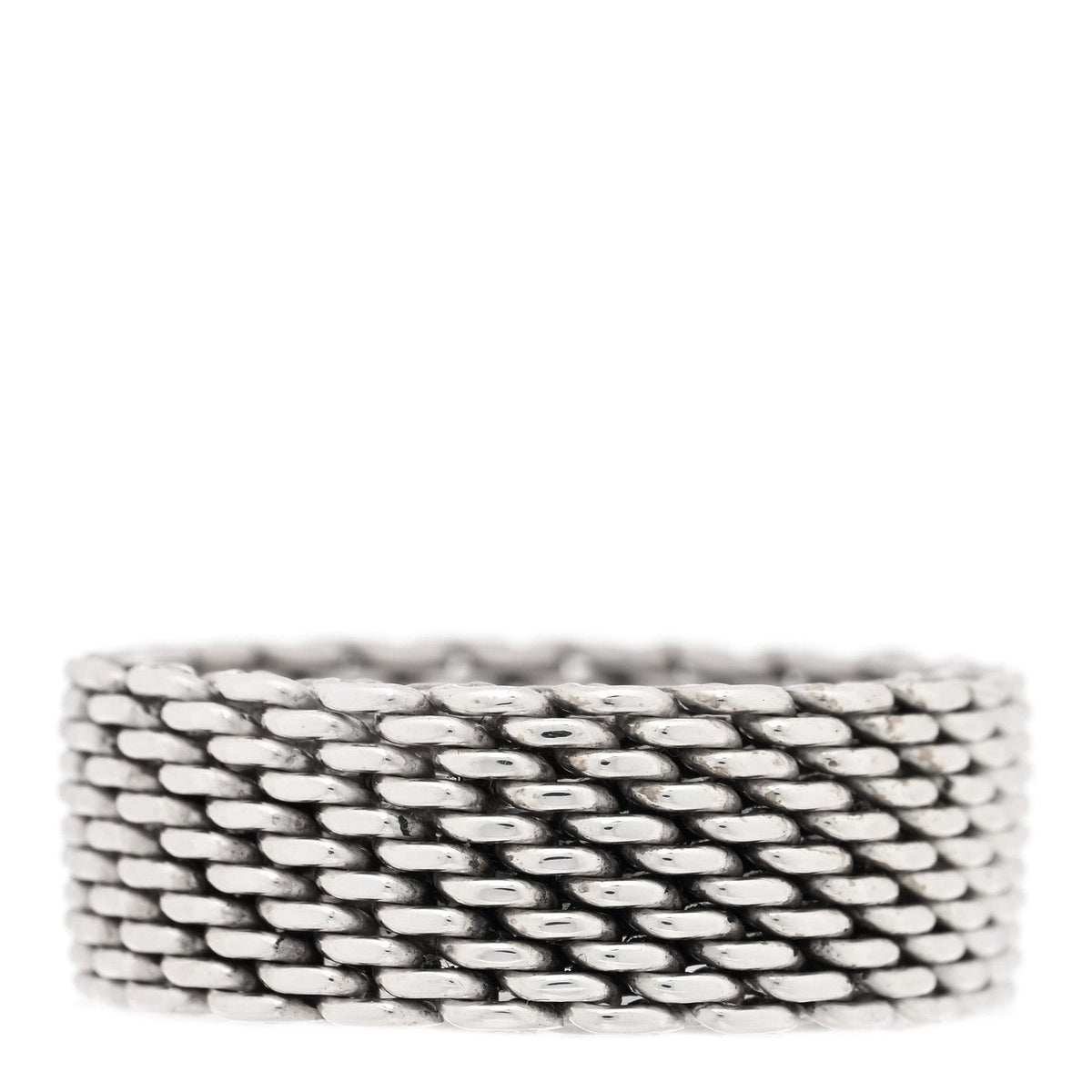Sterling Silver Somerset Mesh Ring 70 13