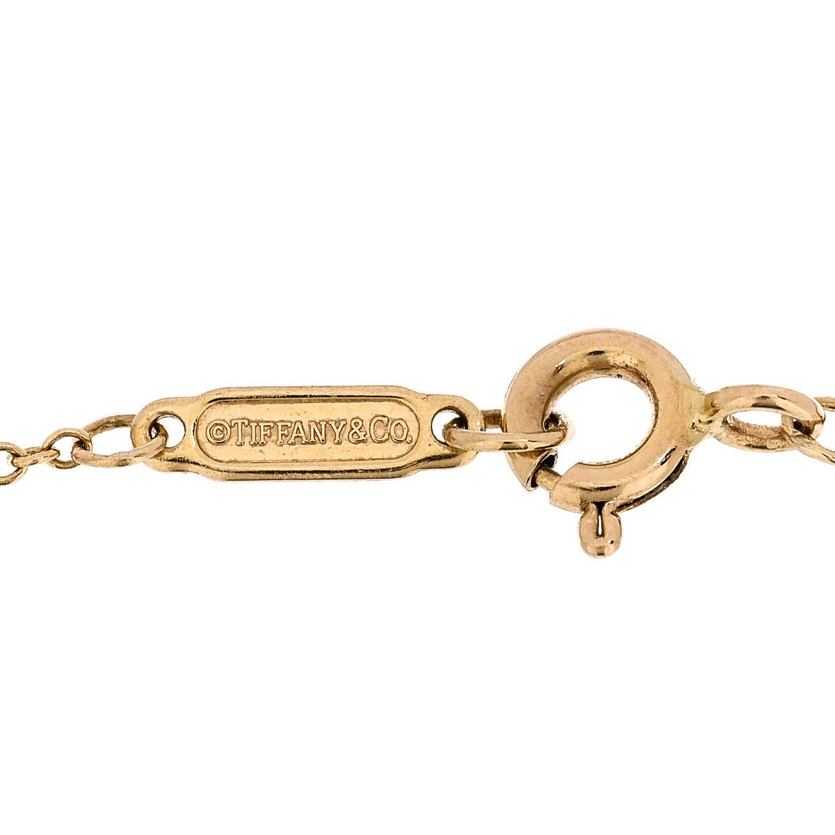 18K Yellow Gold Diamond Heart Bracelet